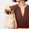 Macrame Ring Handle Bag