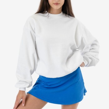 MWF1047 - 10 oz. Mid-weight Poly Cotton Fleece Wide Crewneck