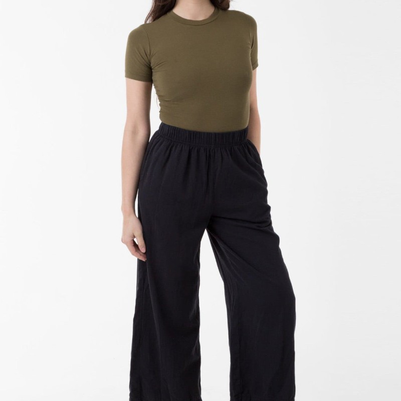 RCT308 - Cotton Twill Wide Pants